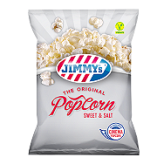 UN SACHET DE POPCORN SUCRÉ SALÉ