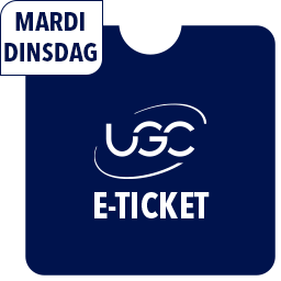 UN TICKET DE CINÉMA UGC VALABLE MARDI