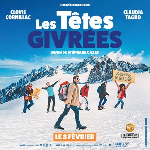 Une affiche du film LES TÊTES GIVRÉES