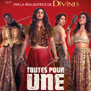 Une affiche du film TOUTES POUR UNE