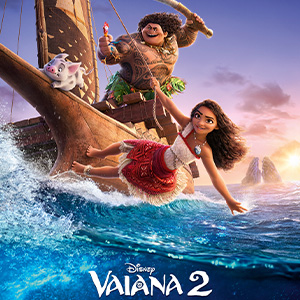 Une affiche au choix du film VAIANA 2