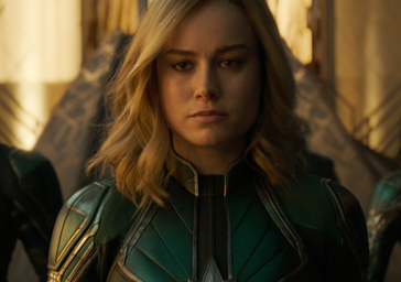 Brie Larson se transforme en Captain Marvel