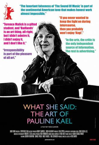 QUI A PEUR DE PAULINE KAEL ?